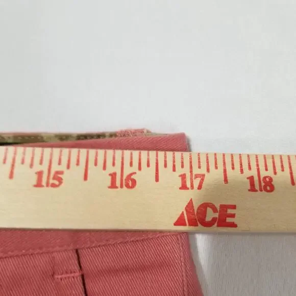 Ball And Buck Shorts Mens 32 The 6 Point Short Pink Chino Hunting Shooting USA - Picture 5 of 8